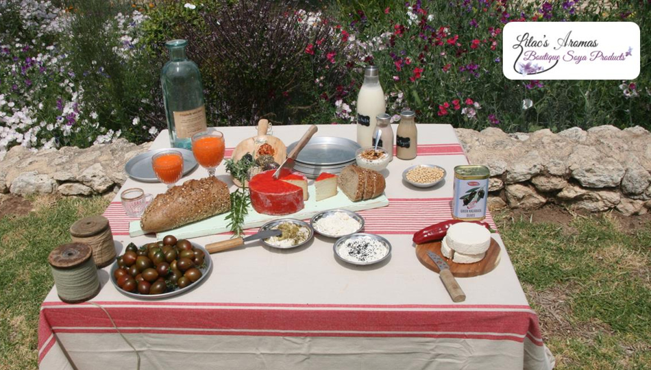 ניחוחות לילך בוטיק למעדן- מוצרי סויה טבעונים