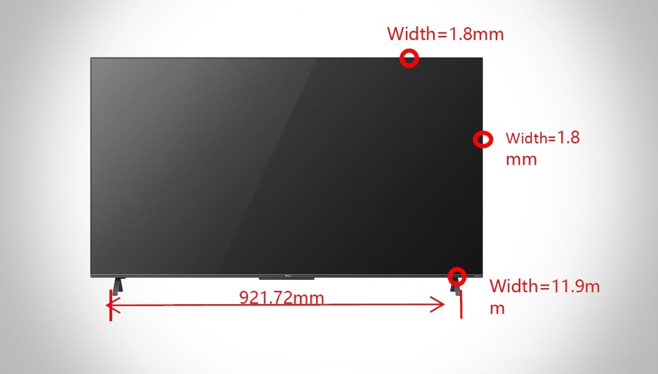 QLED TCL דגם 50C725